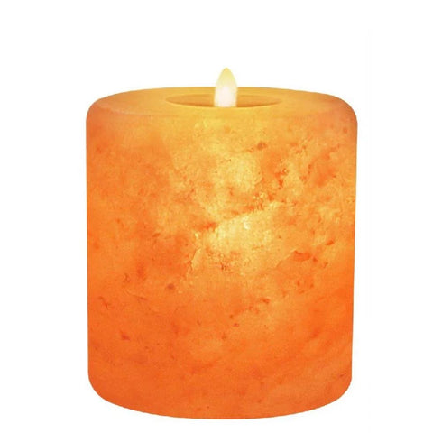 Candle Holder Cylinder Style - 2 Lbs | Himalayan Glow